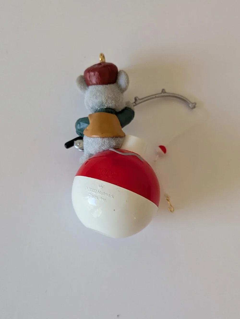 Hallmark Keepsake Christmas Ornament Fishin' Mission Mouse Vintage 2002